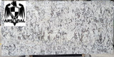 Granite Bianco Antico Premium <br>Fini : Poli - Lot : 39100 <br>Epaisseur : 1.25'' <br>Dimensions : +,-125'' x 61'' <br> Indice de prix : $$ <br>