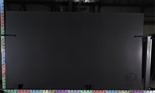 Granite Absolute Black Premium <br>Fini : ANTIQUE - Lot : 2514 <br> Epaisseur : 0.75'' <br> Dimensions : +,- 124'' x 78'' <br> Indice de prix : $$$ <br>