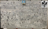 Granite Blue Araras Premium <br> Fini : DUAL POLI / ANTIQUE - Lot : 31243 <br> Epaisseur : 1.25'' <br>Dimensions : +,- 122'' x 71'' <br> Indice de prix : $$$ <br>