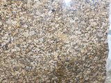 Granite Giallo Fiorito Premium  <br>Fini : Poli -  Lot : 9774  <br>Epaisseur : 1.25''  <br>Dimensions :  119'' x 76'' <br> Indice de prix : $ <br>