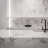 JUMBO Technistone Ambiente Light <br>Grade : 1ere Qualite <br>Fini : TERRA <br>Epaisseur : 1.25''<br>Dimensions : 126'' x 63'' <br>Indice de prix : $$$$$ <br>