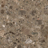 AggloMarbre Napolelon Brown <br>Grade : 1ere Qualite <br>Fini : Poli<br>Epaisseur : 1.25''<br>Dimensions : 120'' x 48''<br>Indice de prix : $ <br>