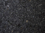 Granite Noir Cambrian Premium  <br> Fini : Antique  -  Lot : 29160 <br> Epaisseur : 1.25''  <br> Dimensions : +,- 126 x 77 '' <br> Indice de prix : $$$$ <br>