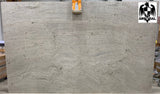Granite Ivory Cream <br>Fini : Poli -  Lot : 44701 <br>Epaisseur : 1.25'' <br>Dimensions :  128'' x 79'' <br> Indice de prix : $$ <br>