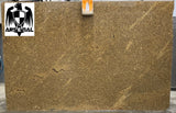 Granite Madura Gold * SOLDE * <br> Fini : Poli -  Lot : 8491  <br>Epaisseur : 1.25''  <br>Dimensions :  +,- 120' x 78'' <br> Indice de prix : $ <br>