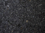 Granite Noir Cambrian Premium  <br> Fini : Antique  -  Lot : 29685 <br> Epaisseur : 1.25''  <br> Dimensions : +,- 125 x 71 '' <br> Indice de prix : $$$$ <br>